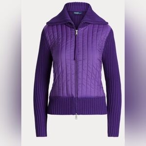 Hybrid Wool Funnelneck Jacket Polo Ralph Lauren
